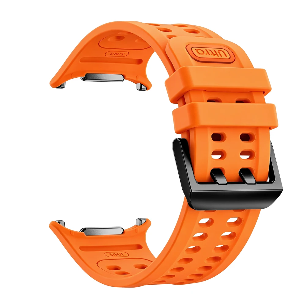Silicone Wristband Strap for Smartwatches - Soft Replacement Band, 47mm