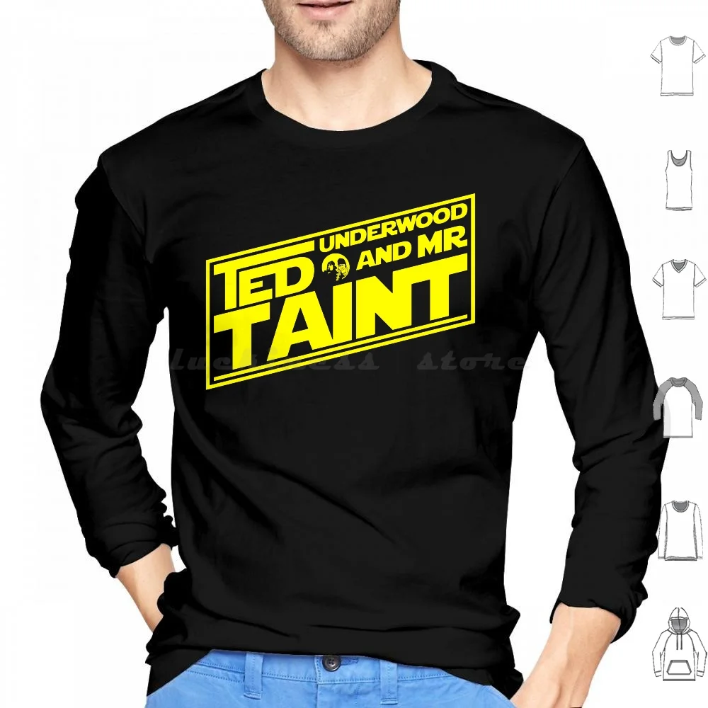 Jay E Silent Bob-Ted Underwood E Mr Taint Felpe Con Cappuccio Manica Lunga Jay Silent Bob Jason Mewe Kevin Smith Clessks