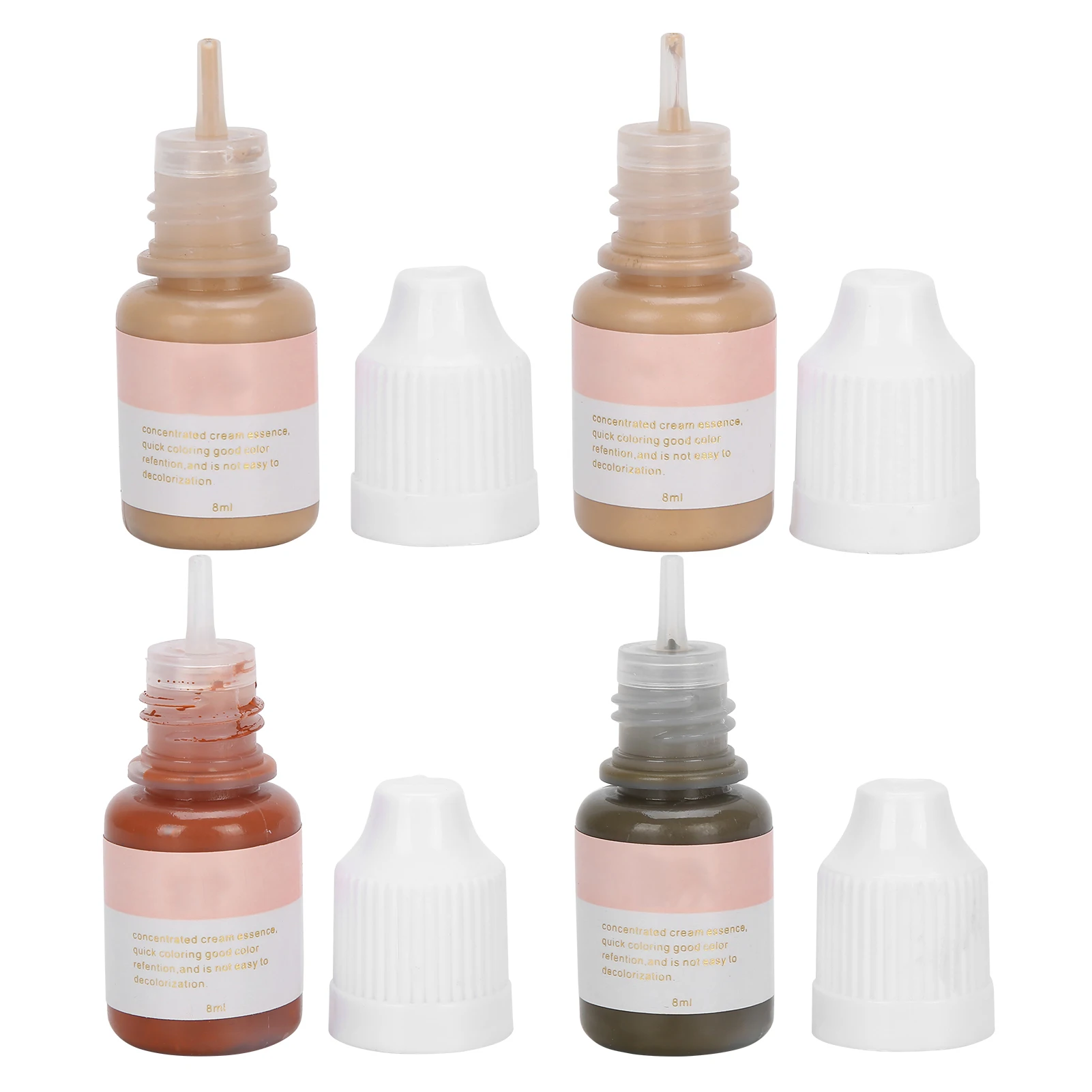 8ml Plant Extraction Pigment Professional Lip Eyebrow Tattoo Color Correction Pigment Ink Makeup Beauty Artists Supplies