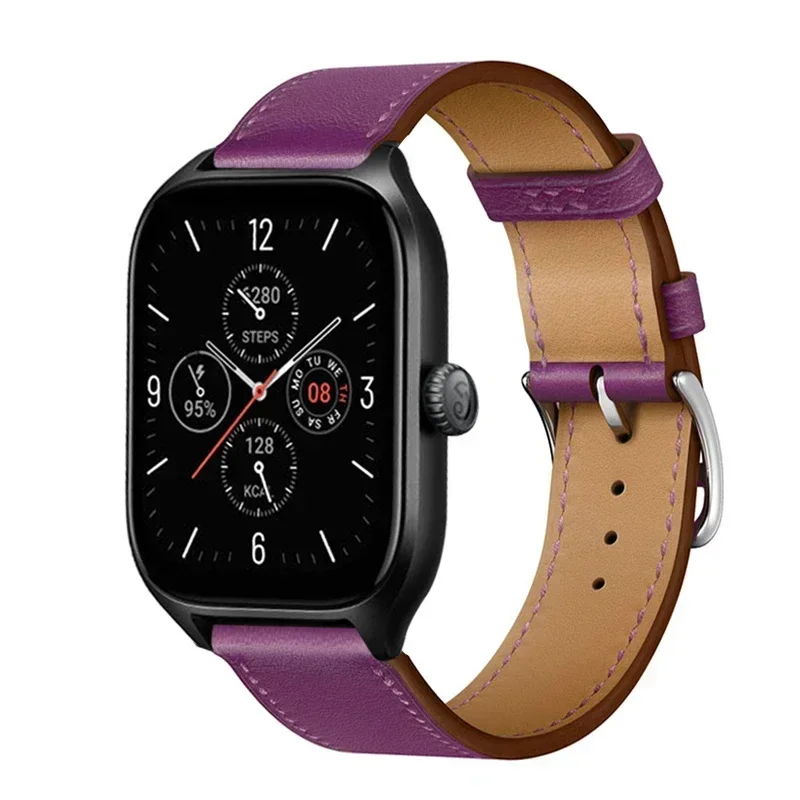 Elegant Leather Watch Band - Premium 20mm/22mm Strap