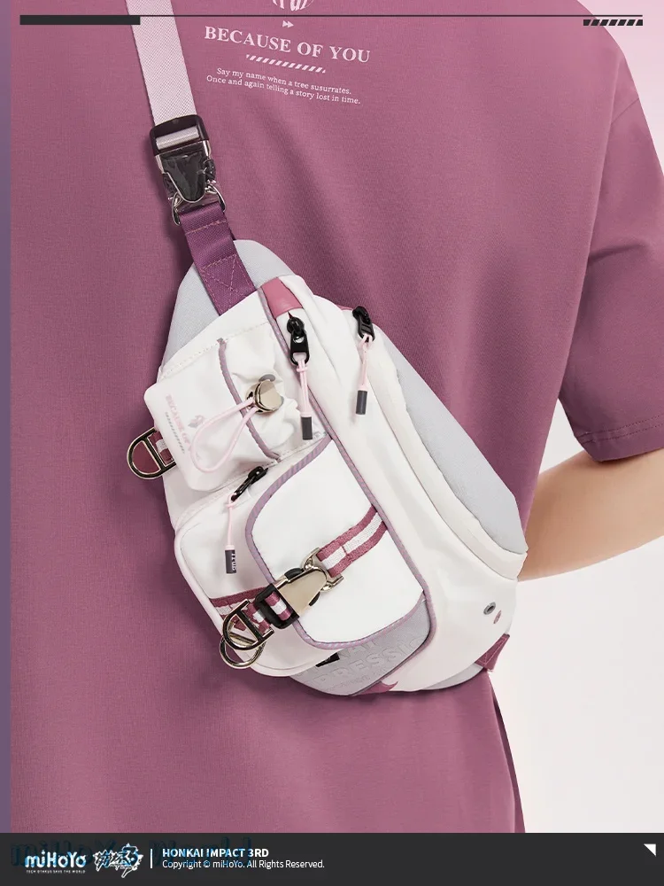 

Официальная Оригинальная одежда Elysia на тему историй, сумка на плечо Honkai Impact 3 Elysia, сумка Doujin Elysia, сумка