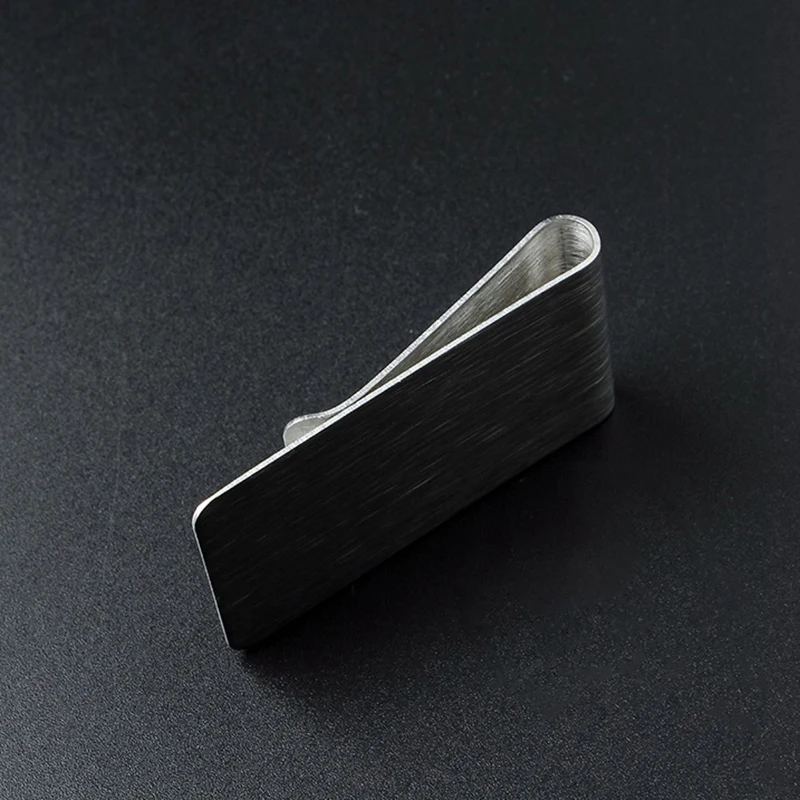 Men's Pocket Money Clip Dollar Metal Clamp Card Clips Card Purses Women Metal Clamp For Money Cash Holder Metal Money Clip