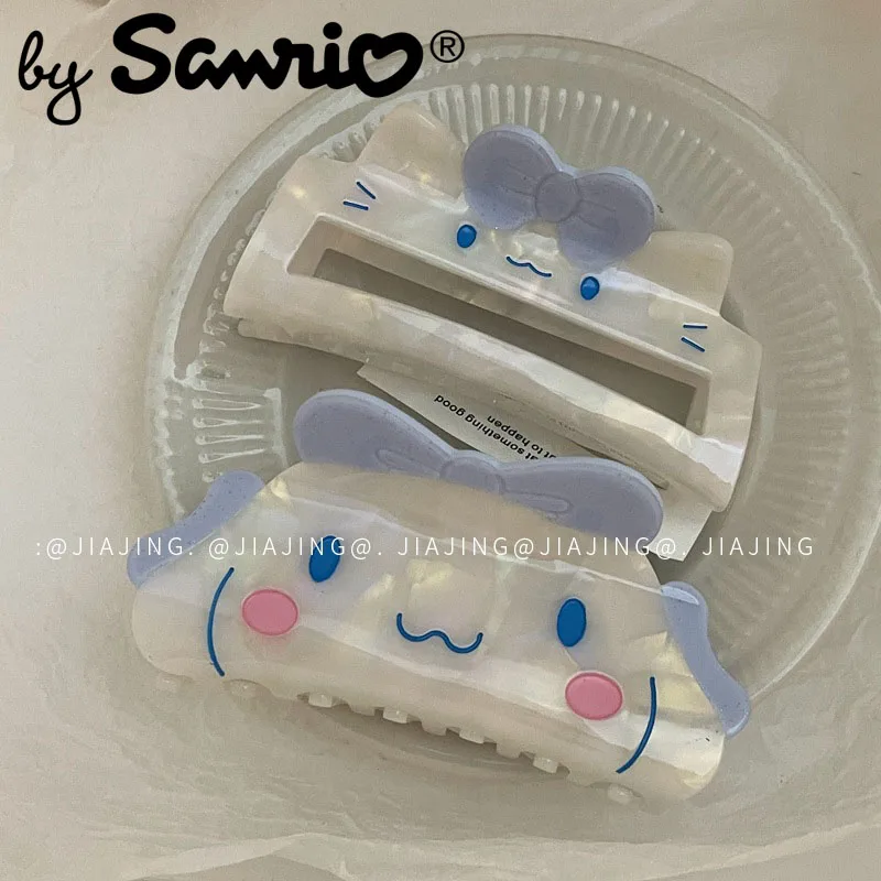 

Sanrio Hello Kitty Cinnamoroll Catch Clip Large Hair Clip Jewelry Accessories Ins Anime Kawaii Sweet Fresh Girls Summer Gifts