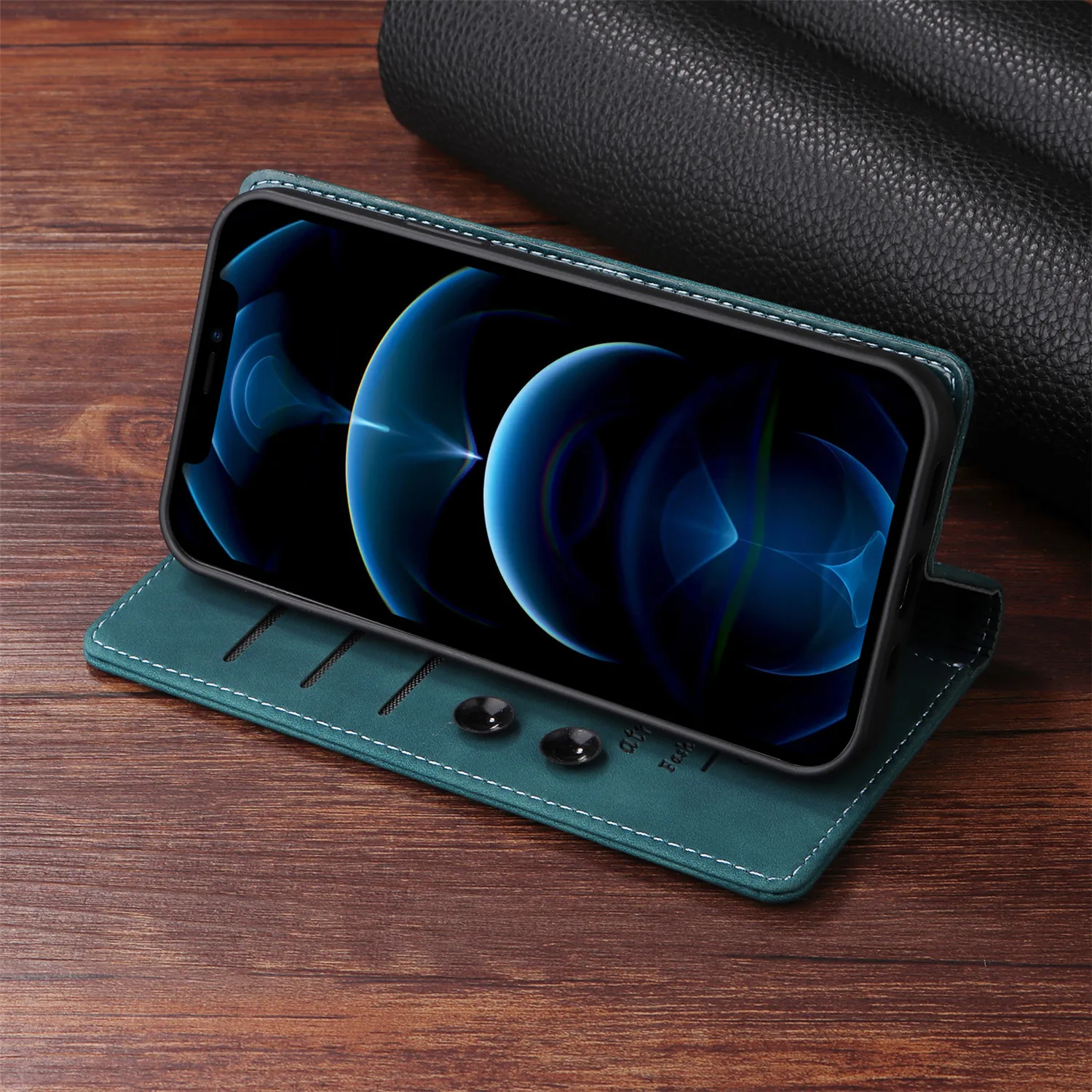 Leather phone case Leather Wallet Case For Xiaomi Redmi 9 9A 9C 9T 10 10A 10C 11A 12C Note 12 11 10S 9 8 K40 K60 Pro Holder Flip Stand Phone Cover