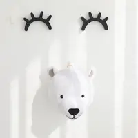 Enchanting Plush Head Wall Hangings