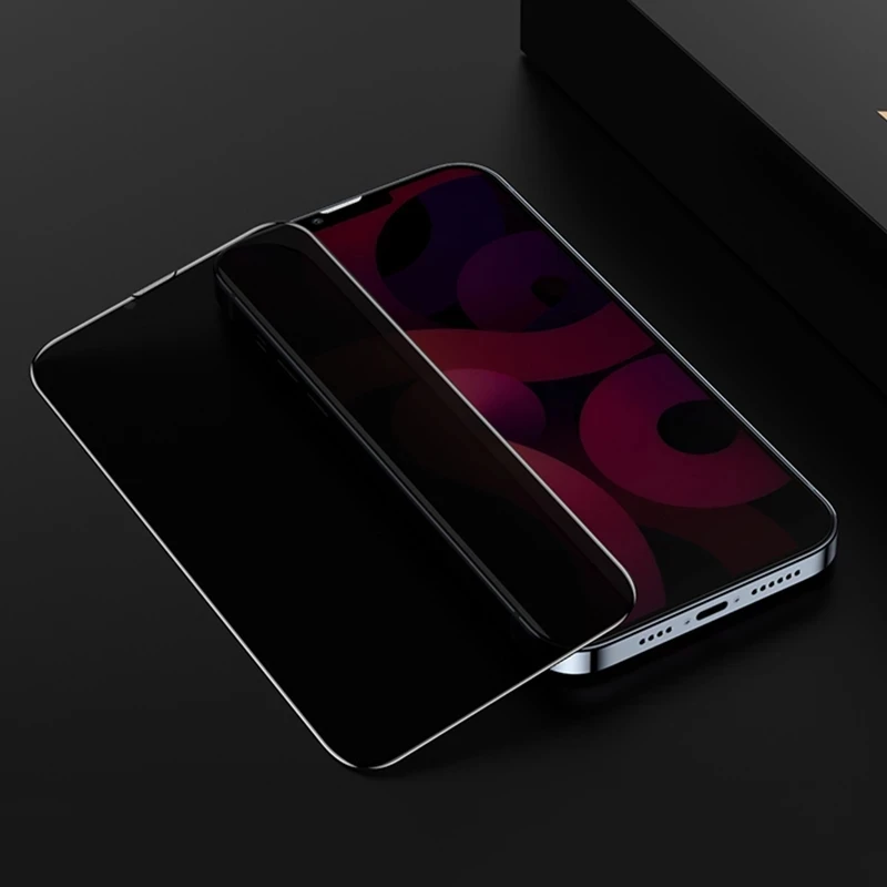 1-5Pcs Privacy Screen Protectors for IPhone 13 12 Pro Max Mini 7 Plus Anti-spy Protective Glass for IPhone 11 Pro XS MAX XR X SE