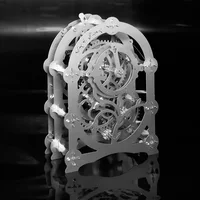 Steel Golem Movable Mechanical Clock 3D Stereoscopic Metal Puzzle Assembly Model Clockwork Power Gear Transmission 2