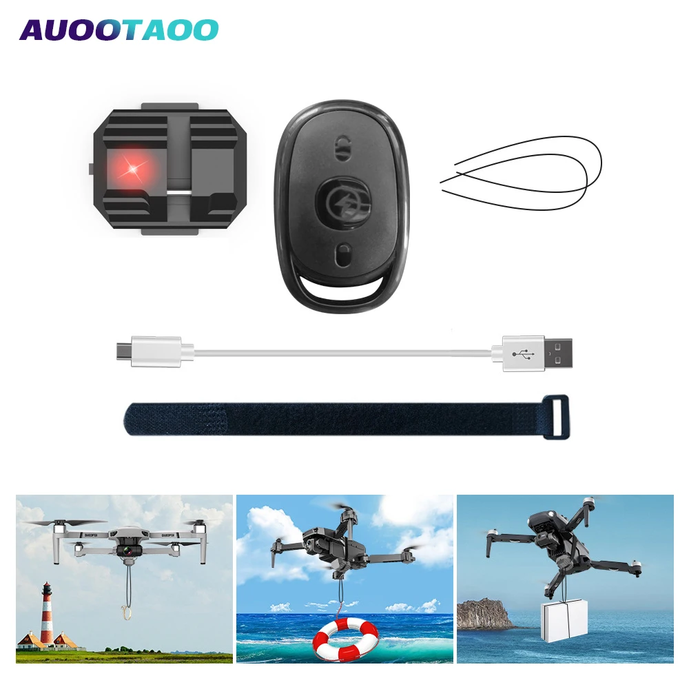 범용 에어드롭 시스템, DJI 미니 3 프로, 매빅 3, 미니 2, 에어 2, 2S, 매빅 2, SJRC F11S, 피미 X8 SE 드론 선물 투척기