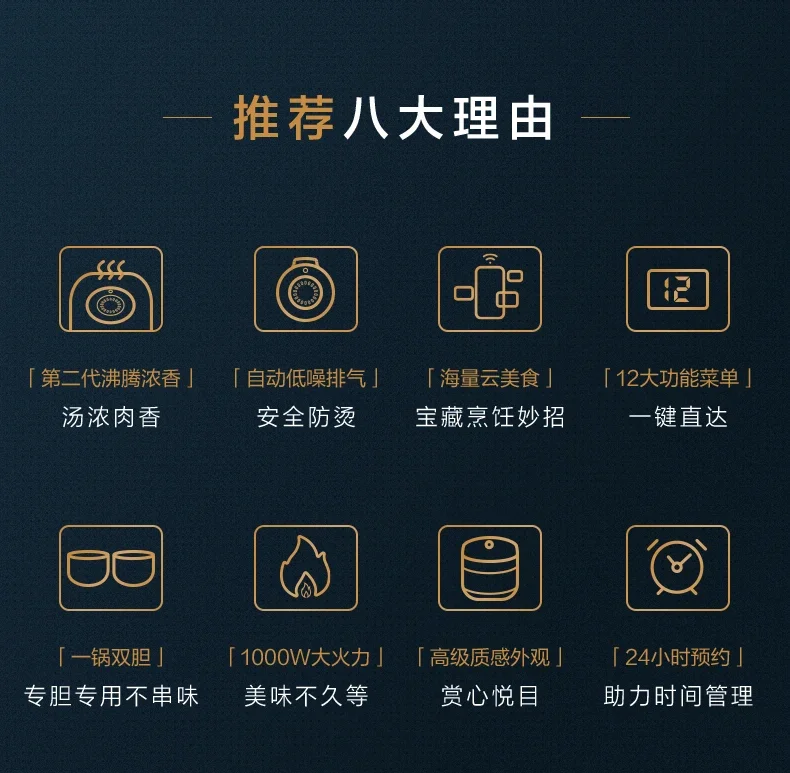 Description Picture 3 of item220V Electric Pressure Cooker Household Double Gallbladder Pressure Cooker Multifunctional Fully Automatic Smart Rice Cooker