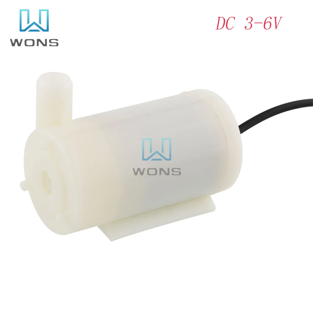Mini Micro Submersible Water Pump DC 3-6V DC Motor Pump Water Low Noise Brushless Motor Droshipping ODM