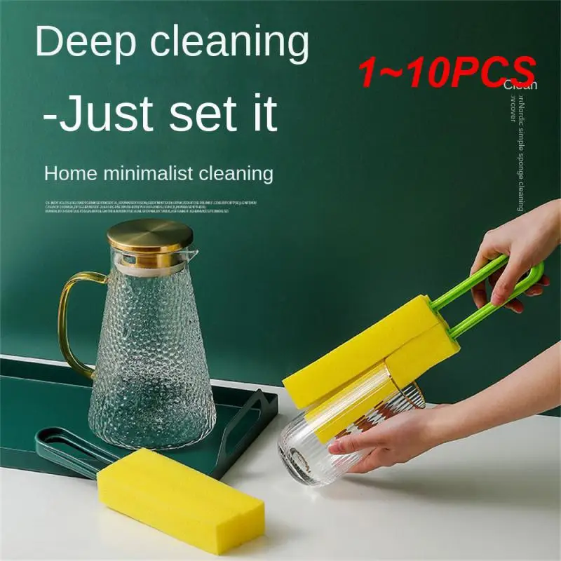 

1 ~ 10 шт. Чистящая Щетка, инструмент для легкой чистки. Может быть как внутренняя, так и внешняя губки, хорошо впитывает воду