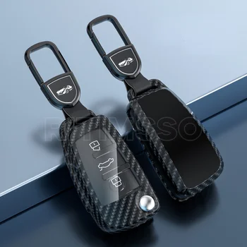 Custodia/cover per Chiave/telecomando in TPU Per Audi A3 8L 8P A4 B6 B7 B8 A6 C5 C6 4F RS3 Q3 Q7 TT 8L 8V S3 Auto Borsette Accessori - Nuova Lega TPU Auto Pieghevole Caso Della Copertura Chiave Per Audi A3 8L 8P A4