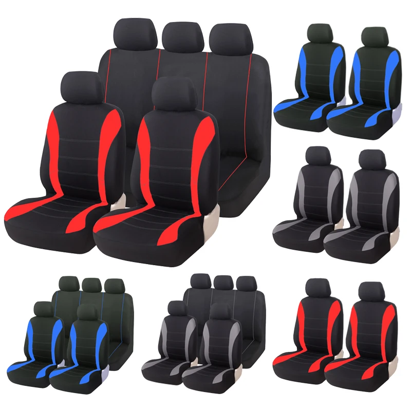 フォルクスワーゲンカーシートカバー,フォルクスワーゲン,レッド,ブルー,グレーのエアバッグ互換シートカバーcar seat cover