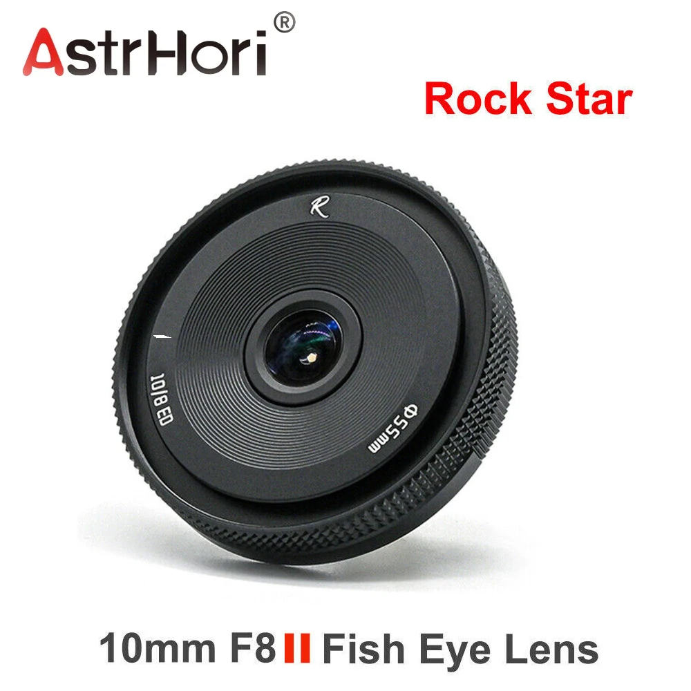 

AstrHori 10mm F8 II Ultra Wide Angle Fisheye Lens APS-C Manual Prime Camera Lens for Sony E Fuji X L M43 Nikon Z Mount