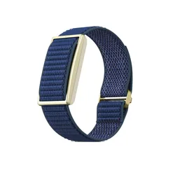 Nylon Sport Band Adjustable Fitness Tracker Strap - Breathable Replacement Wristband - 29cm (Blue)