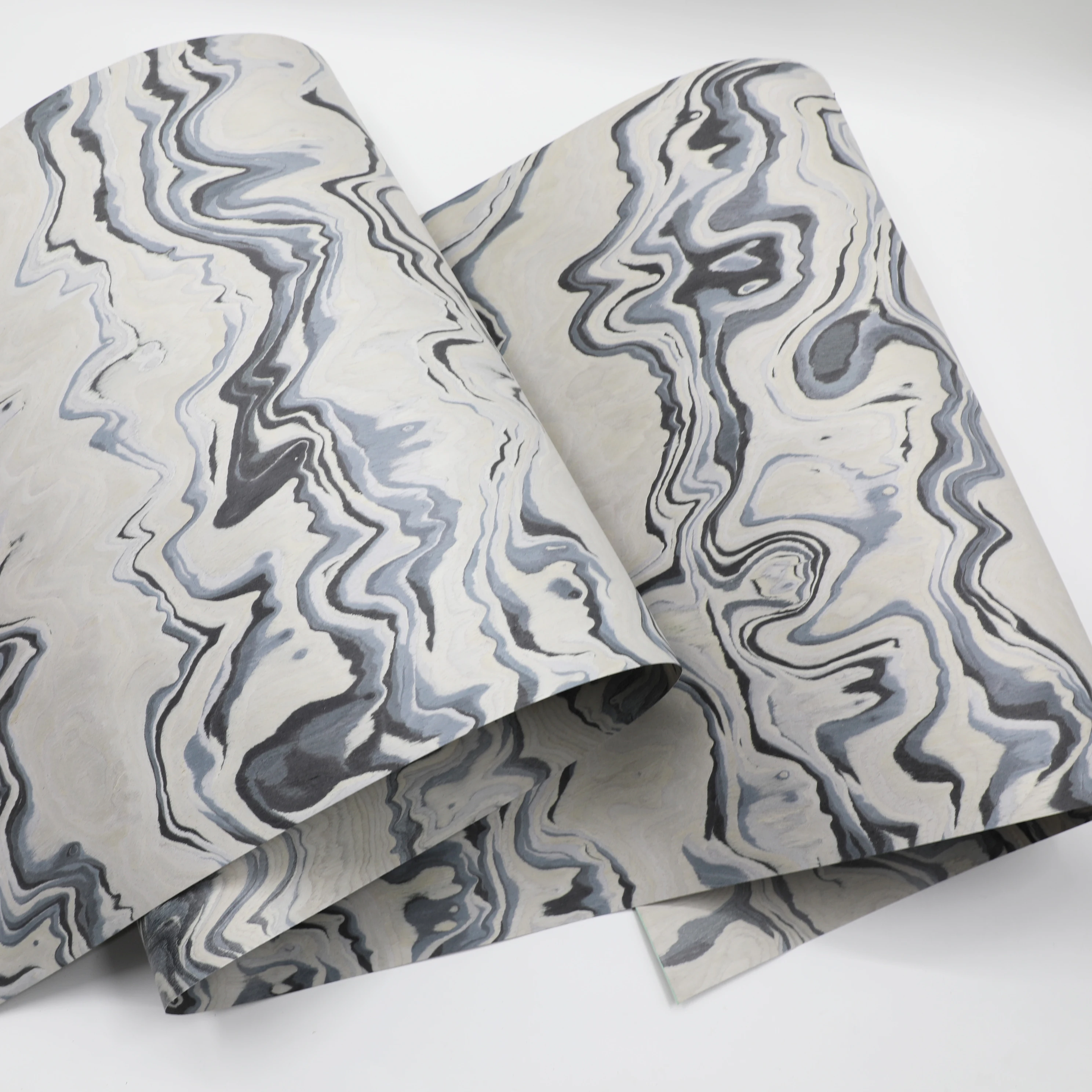 

Гренландия 2023 новый дизайн морская волна инженерный деревянный шпон стол шпон полы мебель натуральный материал фанера