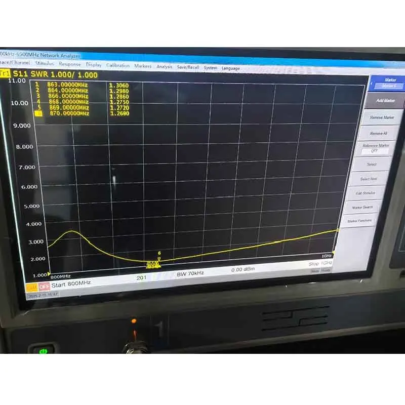 LoRa Wan 868MHz 구즈넥 안테나 863-870MHz 869MHz 868-915MHz 915MHz Meshtastic 고효율 안테나 SMA Male 커넥터