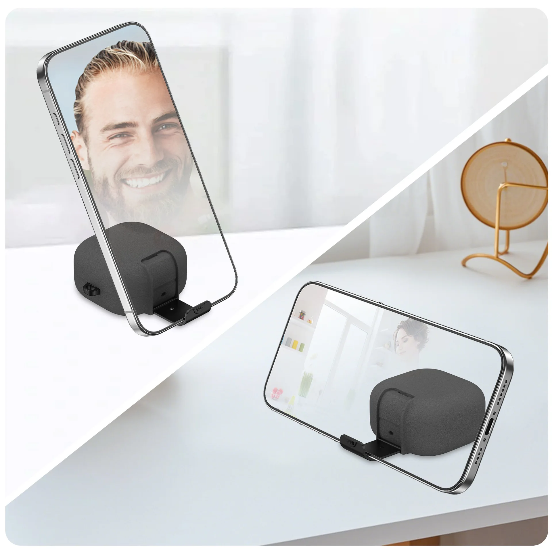 Lightweight Anti-Scratch Protective Case with Mobile Phone Holder