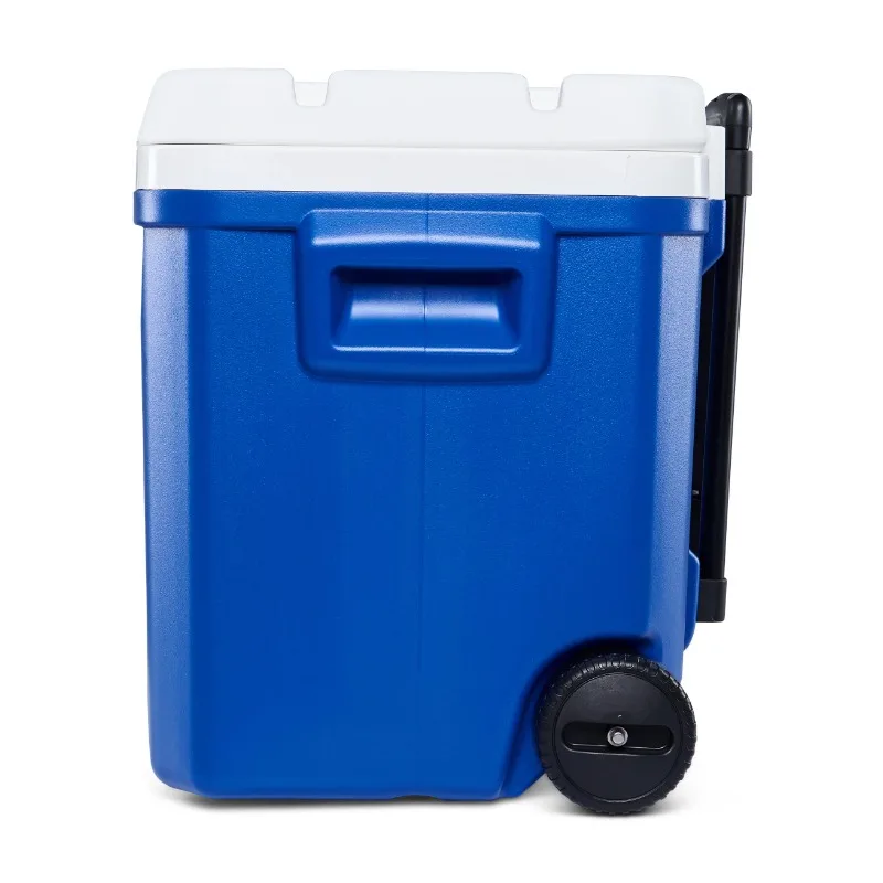 60 QT Portable Rolling Cooler for Outdoor Picnics or Yard Parties