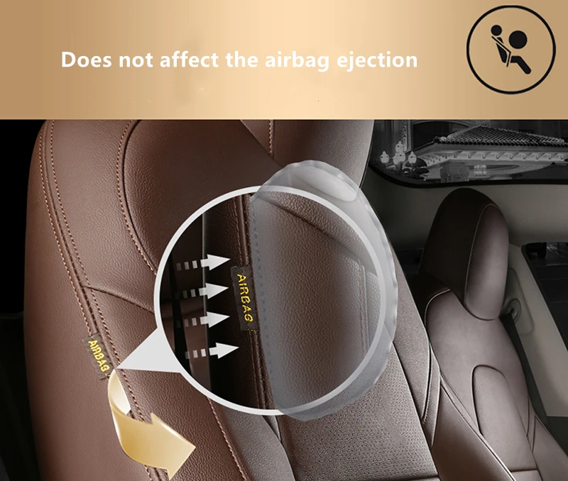 For Tesla Model 3 Y Custom Fit Car Seat Cover Accessories For Tesla 360 Degree Full Covered Perforated Artificial Leather