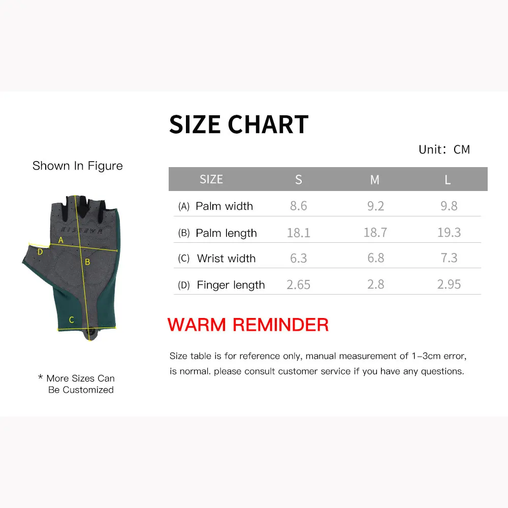HISERWA Summer Cycling Half Finger Gloves Men Women Breathable Anti-Slip Anti-Sweat Sports Gloves Anti-Shock Bike Bicycle Gloves 6