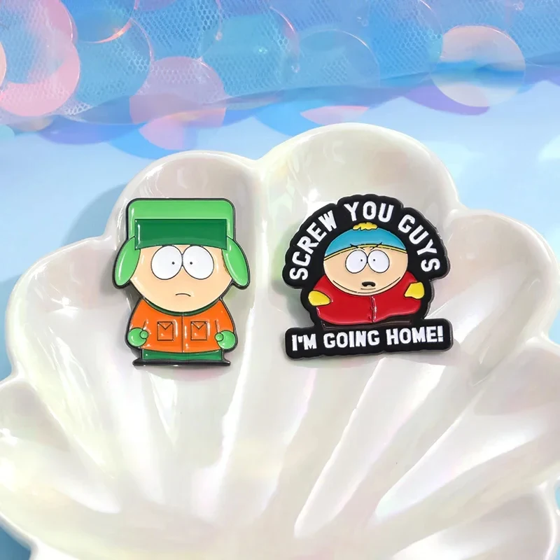 Cute Cartoon Character Enamel Lapel Pins - Fun Brooches and Badges for Backpacks, Jewelry Gifts for Kids & Friends