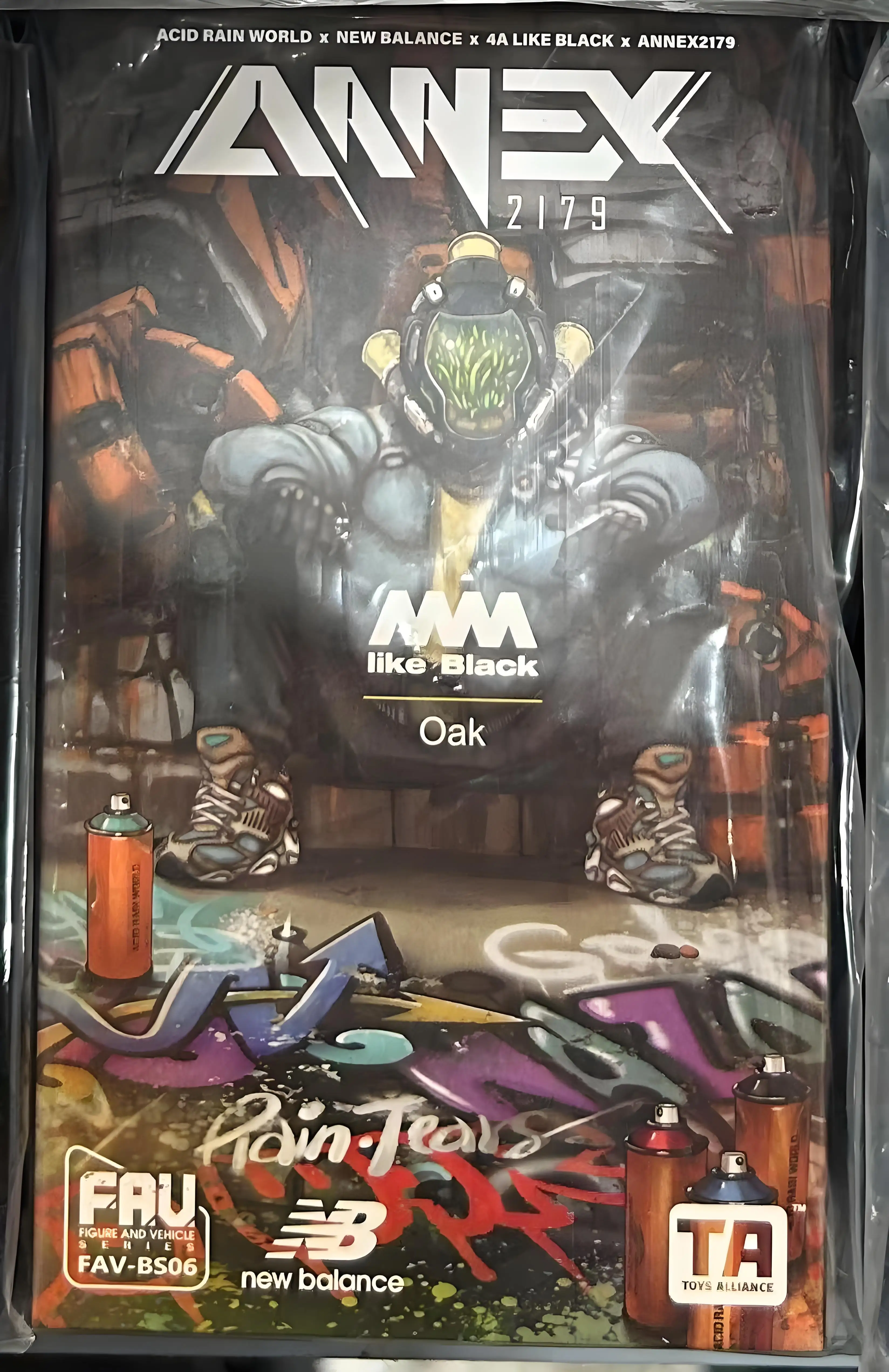 In Stock Acid Rain War x AAAA like Black x ANNEX 2179 FAV