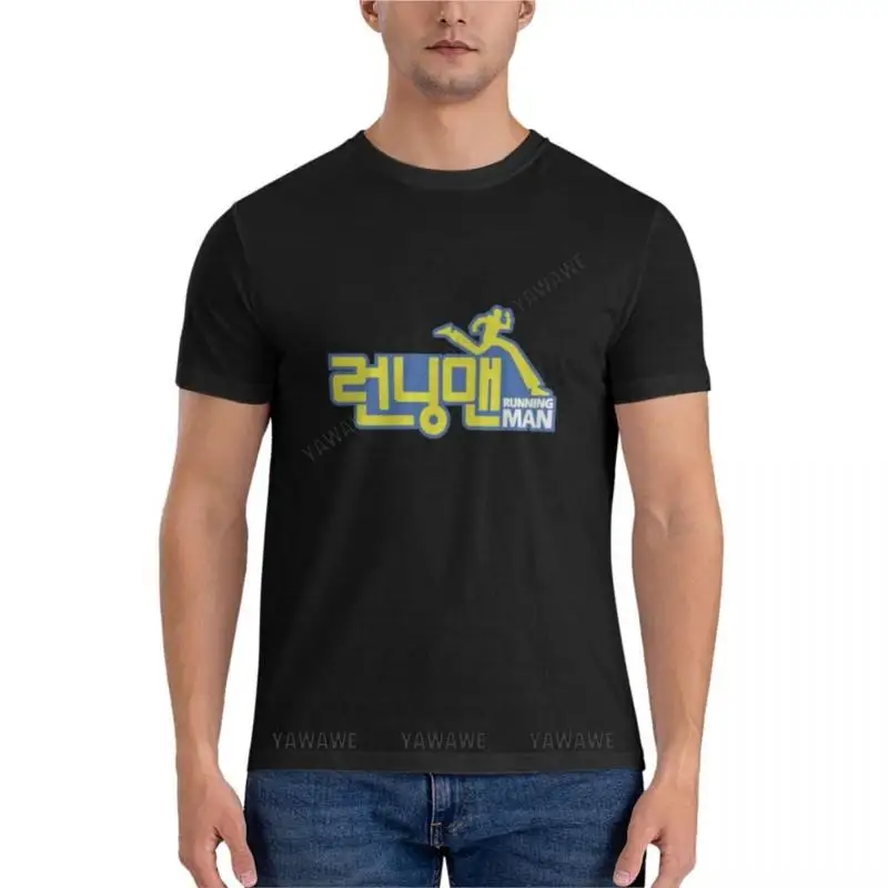 

Running man - korean showActive T-Shirt Short sleeve tee men T-shirt men mens t shirt custom t shirts