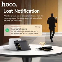 HOCO Smart Anti-Lost Tracker Device Wallet Ultra-thin GPS Location Card Wireless Charging IP68 Waterproof For iPhone Find My Tag - Image 3