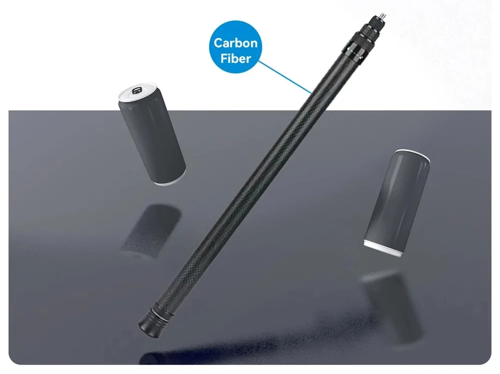 Description Picture 4 of itemSelfie Stick for Insta360 X4 X3 One X2 Bullet Time Rotating Handle Tripod Insta 360 Aluminium Alloy Selfie Stick Accessories