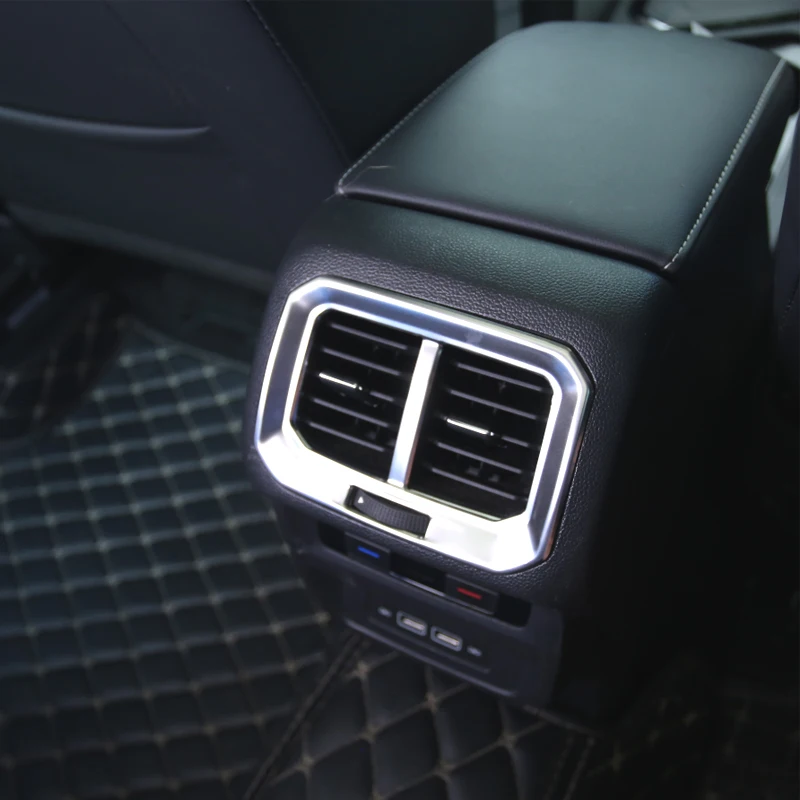 thumbnail image 1 of Cubierta de coche para salida de aire acondicionado de moldura trasera para Volkswagen TiguanL VW Tiguan L MK2 2016 2017 2018 2019 2020, 1 of 4