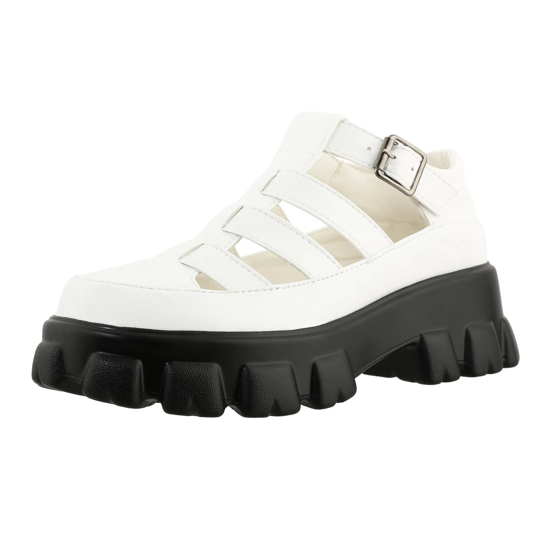 

Casual Woman Shoe Modis Female Footwear Clogs Platform Low Heels Summer 2023 New Dress Creepers Leisure Med Solid Basic Fabric S