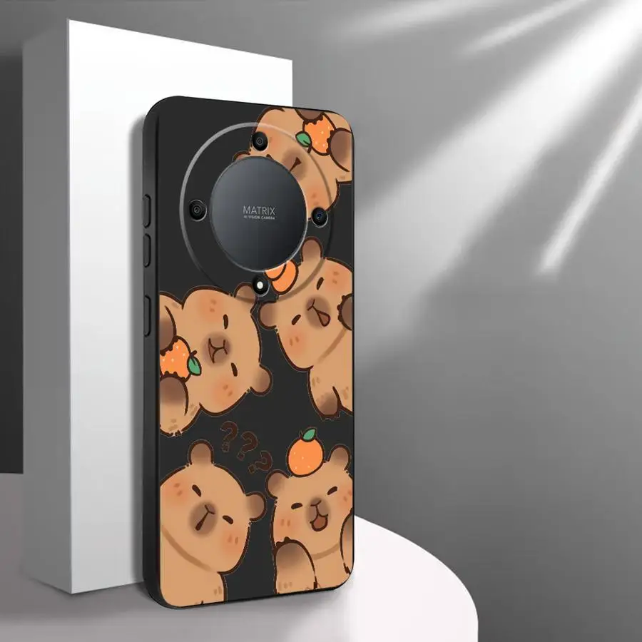 Cute Capybara Soft Armor Phone Case Cover
