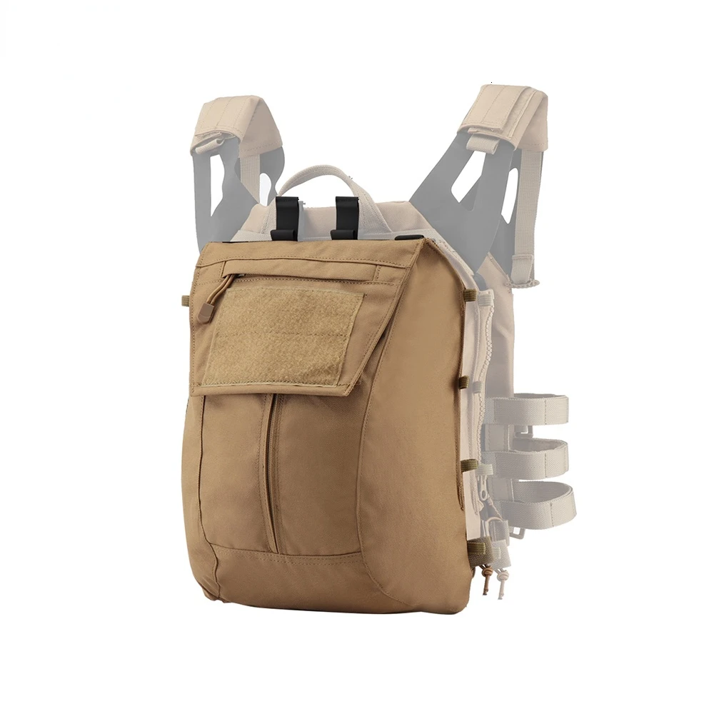 TacticalZiponPanelPackMilitaryMollePlateCarrierZipperon