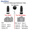 StarDikor 1.25 Inch Extension Tube Adapter Astronomical Telescope Mount For Canon Nikon Sony Pentax Fuji M4/3 Olympus Camera 1