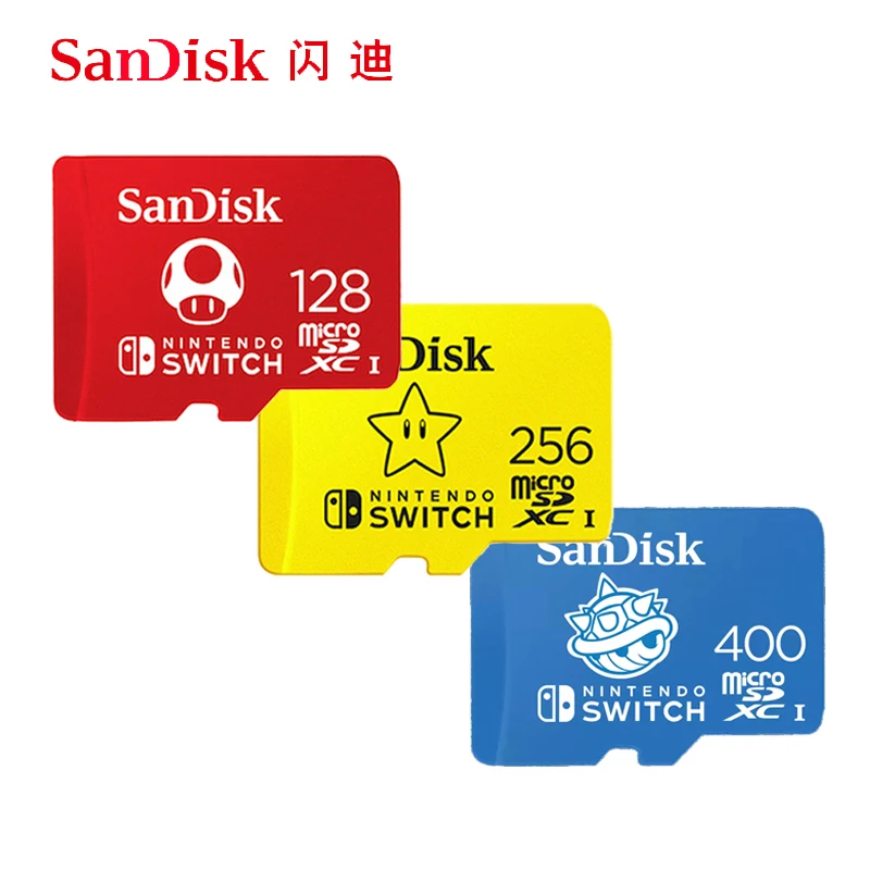 32 Gb Nintendo Switchsandisk Extreme Microsdxc Card For Nintendo Switch -  64gb To 512gb