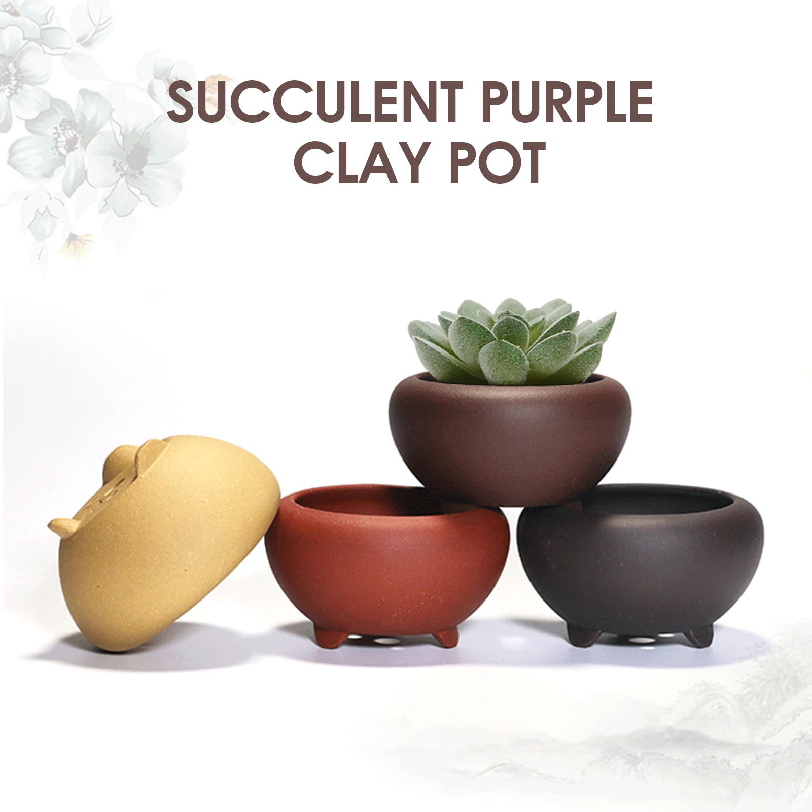 Elegant Ceramic Flower Pot for Home and Garden Decor