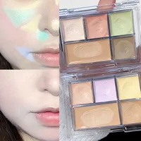 Five-color Concealer Palette Lasting Moisturizing Natural Full Coverage Dark Circles Acne Makeup Even Skin Tone Foundation Cream 2