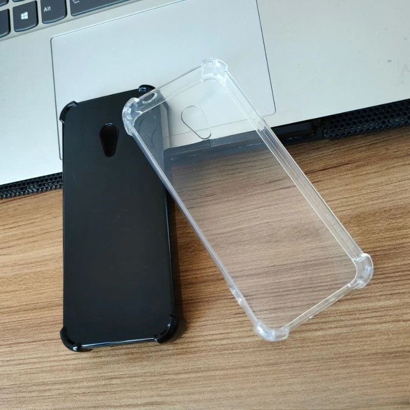 Air Cushion Shockproof Transparent Phone Case – Soft TPU Silicone Back Cover