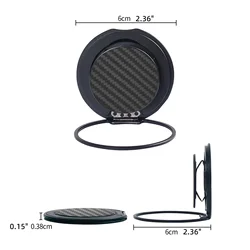 Ultra - Thin Foldable Magnetic Phone Grip with Strong Magnet and Ring (YW - 126A)