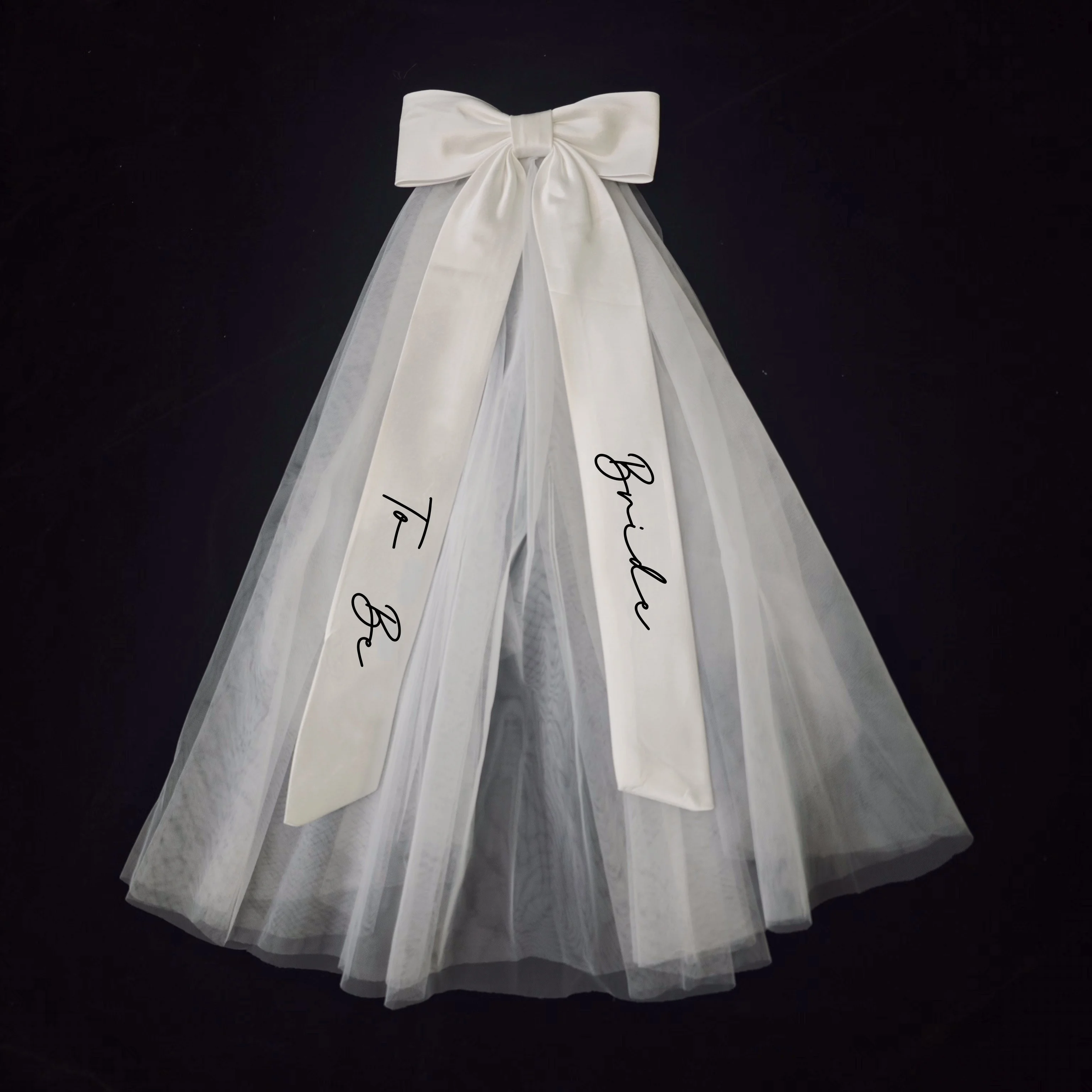 1PCS Bride To Be High Quality Bridal Decoration Accessories Creative Wedding Decoration Bridal Headcloth Wedding Photography - 5