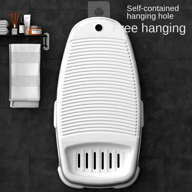 Mini Washboard for Washing Underwear Washing Socks Washing Clothes  Non-slip Washboard Household Laundry Tub