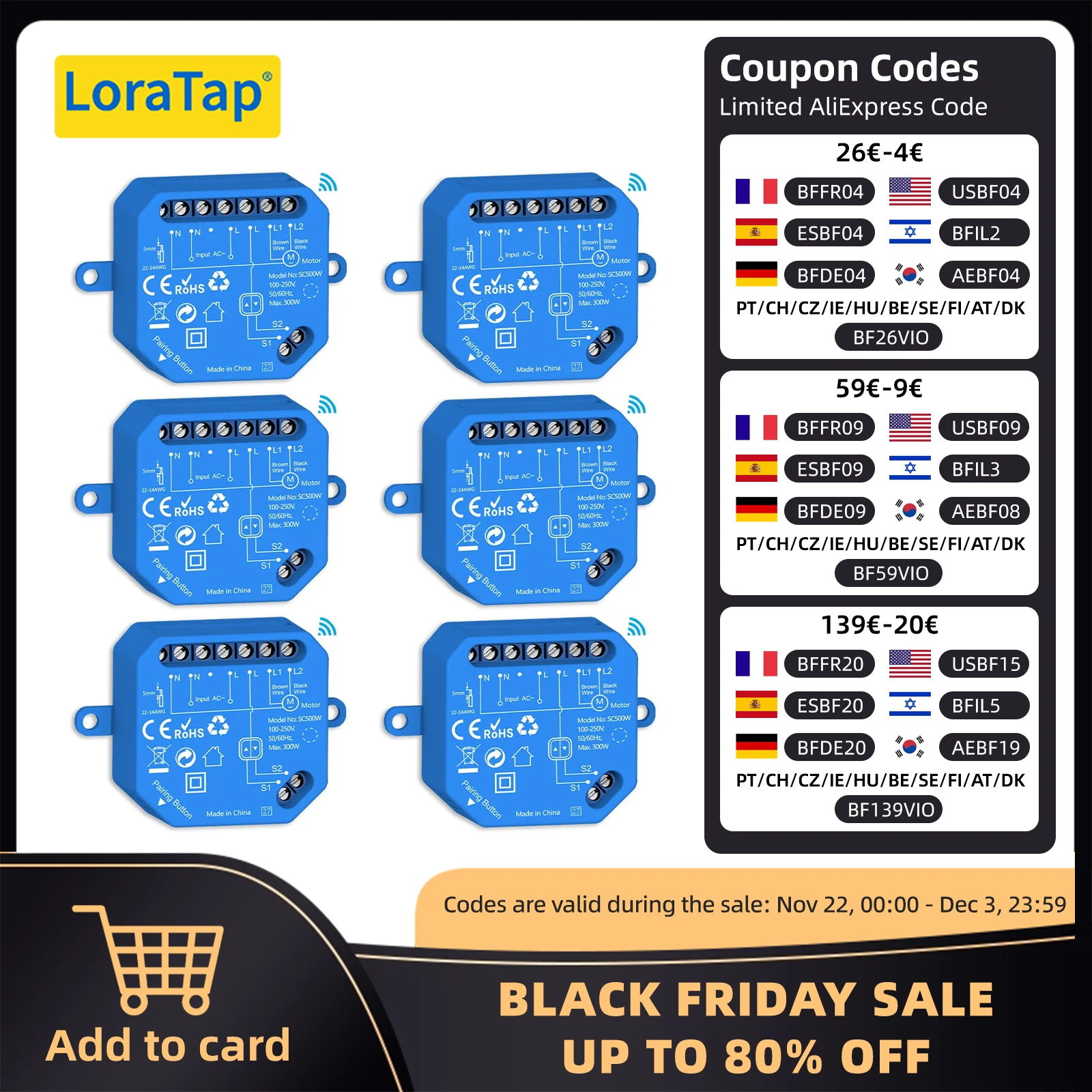 LoraTap Tuya สมาร์ทม่านชัตเตอร์ลูกกลิ้งสวิทช์ท่อมอเตอร์เปอร์เซ็นต์ Remote Voice Control โดย Google Home Alexa 1