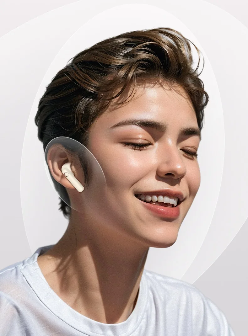 Bluetooth Earphones Comfortable Long-Wearing Earbuds New 2025 Model Pain-Free De