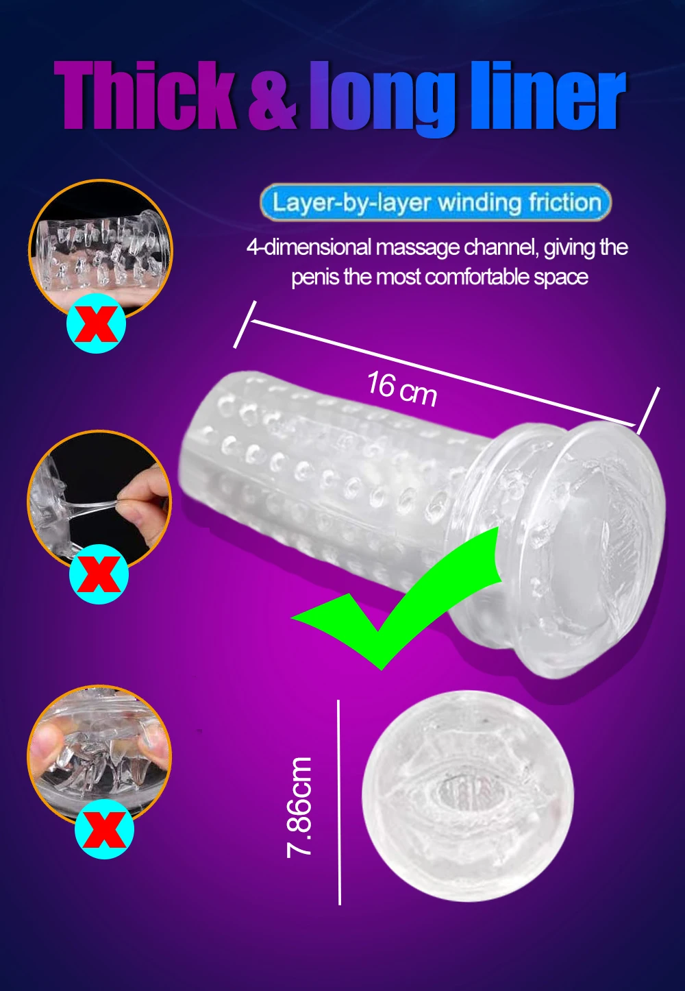 Male Automatic Telescopic Masturbator With Thrusting Function_voghion.com