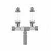 Stainless steel multi-channel Aquarium CO2 separator distributor check valve fish tank CO2 generator CO2 regulator accessories 1