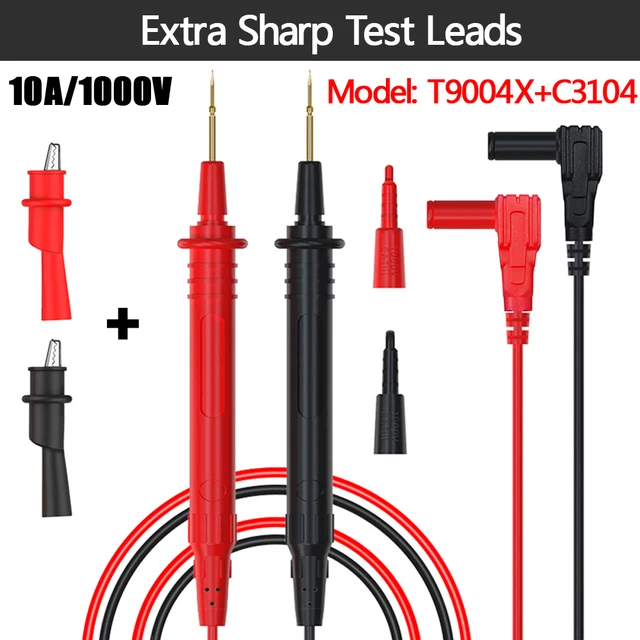 Universal Multimeter Probe 20A 1000V Probe Test Lead Digital Multimeter