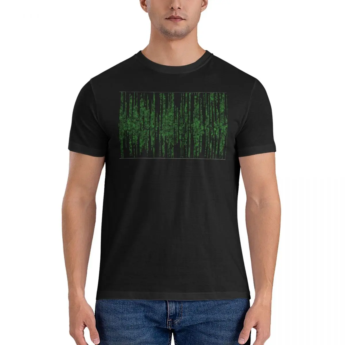 Ha Di Te. T-Shirt Uomo The Matrix Neo Film Morpheus Maglietta Casual In Cotone Girocollo Maglietta Manica Corta Vestiti Estivi