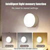 Xiaomi LED Touch Night Light 500mAh Battery USB Rechargeable Wireless Led Lamp Magnetic For Bedroom Bedside Table Lighting 5