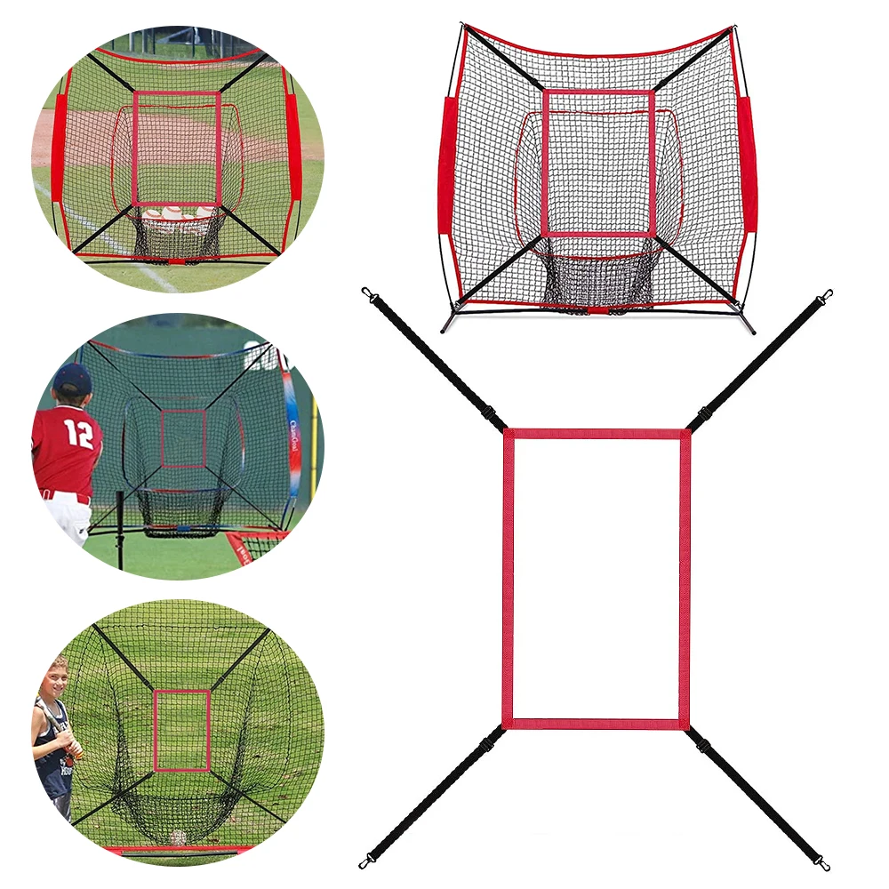 Adjustable Baseball Pitching Target Net 5